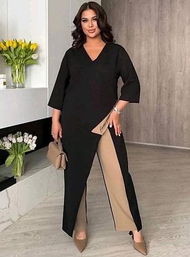 Damski komplet – tunika i pantalone - Elegantna kombinacija dvodelnog at lalafo.rs — 1 Damski komplet – tunika i pantalone - Elegantna kombinacija dvodelnog — 1