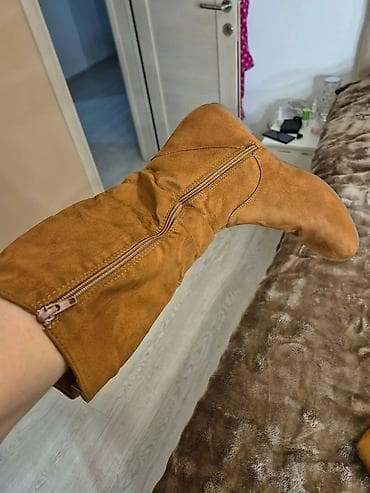 High boots, 41, color - Brown at lalafo.rs — 2 High boots, 41, color - Brown — 2