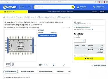 prsluk jaknica mango u: Schwaiger SEW 516 – SAT multiswitch 5×16 - Ulazi: 5 (4× SAT iz at lalafo.rs — 5 prsluk jaknica mango u: Schwaiger SEW 516 – SAT multiswitch 5×16 - Ulazi: 5 (4× SAT iz — 5