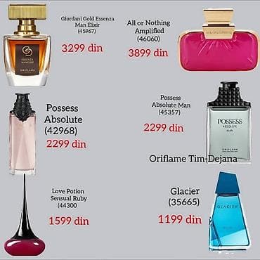 original esprit: Oriflame mirisi i dezodoransi – izbor različitih linija sa naznačenim at lalafo.rs — 9 original esprit: Oriflame mirisi i dezodoransi – izbor različitih linija sa naznačenim — 9