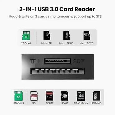 Electronics: USB 3.0 čitač kartica 2‑u‑1 - Dva odvojena slota: TF (MicroSD) i SD - at lalafo.rs — 2 Electronics: USB 3.0 čitač kartica 2‑u‑1 - Dva odvojena slota: TF (MicroSD) i SD - — 2