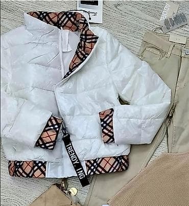 Burbary bela i krem lakovana jakna Savršene Uvoz Francuska Bela Vel na lalafo.rs — 3 Burbary bela i krem lakovana jakna Savršene Uvoz Francuska Bela Vel — 3