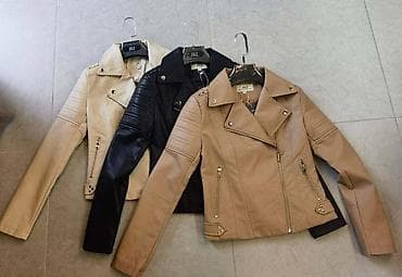 Ženska kratka kožna jakna – biker stil - Materijal: eko koža sa na lalafo.rs — 4 Ženska kratka kožna jakna – biker stil - Materijal: eko koža sa — 4