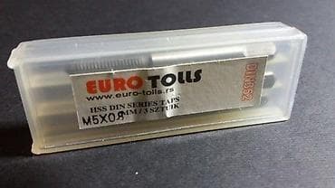 Tool Accessories & Attachments: Set metrica za narezivanje navoja – EURO TOOLS HSS, DIN352 - Tip at lalafo.rs — 3 Tool Accessories & Attachments: Set metrica za narezivanje navoja – EURO TOOLS HSS, DIN352 - Tip — 3