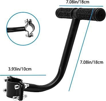 Bike accessories: Komplet za suvozača na biciklu – sedište sa naslonom + prednja ručka at lalafo.rs — 2 Bike accessories: Komplet za suvozača na biciklu – sedište sa naslonom + prednja ručka — 2