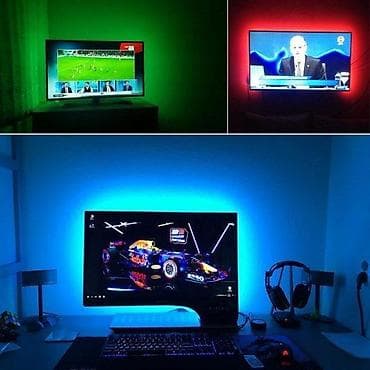 Led traka za TV PC 5V smd5050 3528 5m RGB 6500K. PROLEĆNA AKCIJA DO na lalafo.rs — 1 Led traka za TV PC 5V smd5050 3528 5m RGB 6500K. PROLEĆNA AKCIJA DO — 1