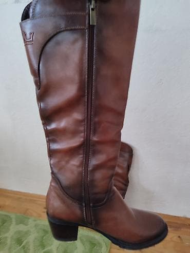 High boots, 39, color - Brown at lalafo.rs High boots, 39, color - Brown