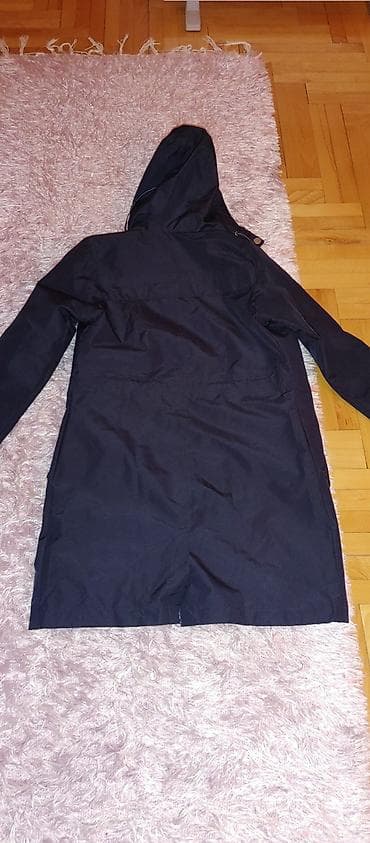 sako laneni: Ženska parka/jakna sa kapuljačom – tamnoplava - Dužina do iznad at lalafo.rs — 2 sako laneni: Ženska parka/jakna sa kapuljačom – tamnoplava - Dužina do iznad — 2