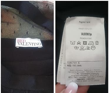 Red VALENTINO original haljina. Dugih rukava, knit, til je na ramenima na lalafo.rs — 3 Red VALENTINO original haljina. Dugih rukava, knit, til je na ramenima — 3
