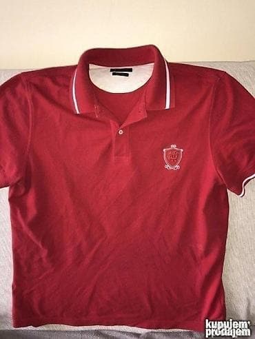 Men's T-shirt Massimo Dutti, bоја - Crvena na lalafo.rs — 1 Men's T-shirt Massimo Dutti, bоја - Crvena — 1