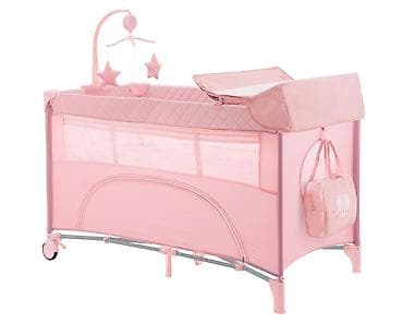 Prenosivi krevetac/ogradica za bebe – roze - Višenamenski model na lalafo.rs Prenosivi krevetac/ogradica za bebe – roze - Višenamenski model