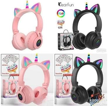 Bežične Bluetooth Jednorog slušalice sa LED svetlom 🦄🎧 Bežične BT na lalafo.rs — 3 Bežične Bluetooth Jednorog slušalice sa LED svetlom 🦄🎧 Bežične BT — 3