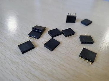 Electronics: KONEKTOR ZA LEMLJENJE 1X4 PIN 2.54 ŽENSKA LEMNA LETVICA SET | Lemna at lalafo.rs — 2 Electronics: KONEKTOR ZA LEMLJENJE 1X4 PIN 2.54 ŽENSKA LEMNA LETVICA SET | Lemna — 2