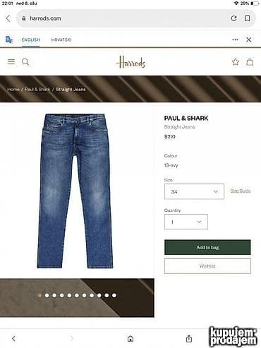 bermude teksas br: Original Paul &Shark farmerice 36 NOVE 100% cotton Made in at lalafo.rs — 5 bermude teksas br: Original Paul &Shark farmerice 36 NOVE 100% cotton Made in — 5