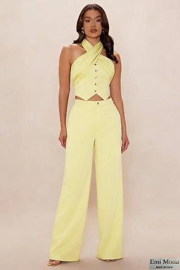 pantalone gina benotti: Damski set – elegantan top + pantalone, Emi Moda (Made in Italy) - na lalafo.rs — 6 pantalone gina benotti: Damski set – elegantan top + pantalone, Emi Moda (Made in Italy) - — 6