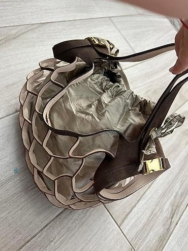 Unikatna ženska torba – “košara” dizajn sa kožnim slojevima i at lalafo.rs — 6 Unikatna ženska torba – “košara” dizajn sa kožnim slojevima i — 6