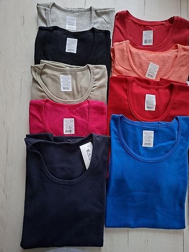 Ženske majice kratkih rukava – različite boje - Klasičan okrugli na lalafo.rs — 2 Ženske majice kratkih rukava – različite boje - Klasičan okrugli — 2