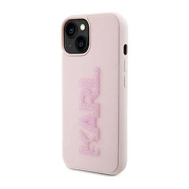 Maska Karl Lagerfeld 3D Rubber Glitter Logo za iPhone 15 6.1 roze at lalafo.rs — 2 Maska Karl Lagerfeld 3D Rubber Glitter Logo za iPhone 15 6.1 roze — 2