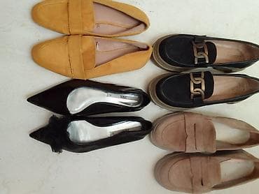 Ženska obuća – set od 4 para - Crne mokasine Lizette: gornjište od na lalafo.rs — 4 Ženska obuća – set od 4 para - Crne mokasine Lizette: gornjište od — 4