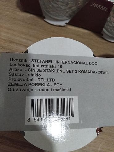 Home & Garden: Staklene činije, 285ml, debelo staklo.
6 komada at lalafo.rs — 9 Home & Garden: Staklene činije, 285ml, debelo staklo.
6 komada — 9