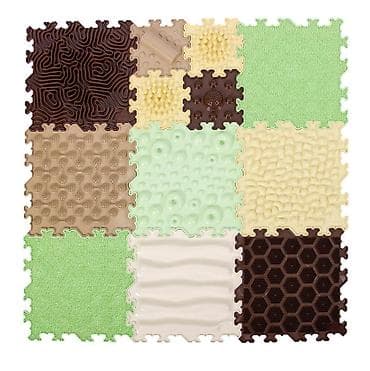 Taktilne podne puzzle prostirke – set međusobno povezivih ploča sa na lalafo.rs Taktilne podne puzzle prostirke – set međusobno povezivih ploča sa