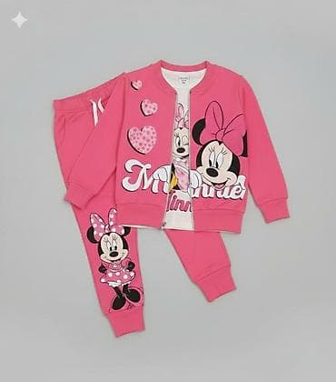 Tracksuit sets: Dečiji komplet – 3 dela sa motivom Minnie Mouse Veličina od 3 do 10 - at lalafo.rs — 2 Tracksuit sets: Dečiji komplet – 3 dela sa motivom Minnie Mouse Veličina od 3 do 10 - — 2