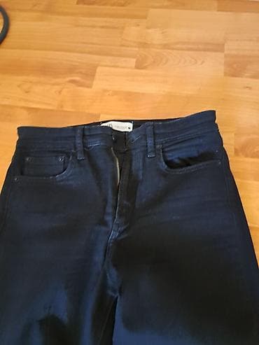 pantalone butiku ali: Zara uze farmerice crne boje klasican model.Ekstra povoljno vel 38 na lalafo.rs — 6 pantalone butiku ali: Zara uze farmerice crne boje klasican model.Ekstra povoljno vel 38 — 6