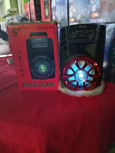 Bluetooth bežični zvučnik KOF-5001 (5") - Veličina drajvera: 5" - na lalafo.rs Bluetooth bežični zvučnik KOF-5001 (5") - Veličina drajvera: 5" -