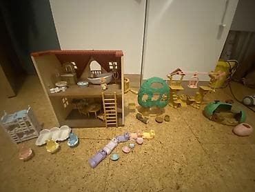 Set za igru – šumska kućica/park sa dodatcima - Velika drvena na lalafo.rs — 8 Set za igru – šumska kućica/park sa dodatcima - Velika drvena — 8