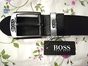 Novi muski kozni markirani kais Hugo Boss u crnoj boji. Zemlja porekla na lalafo.rs — 1 Novi muski kozni markirani kais Hugo Boss u crnoj boji. Zemlja porekla — 1