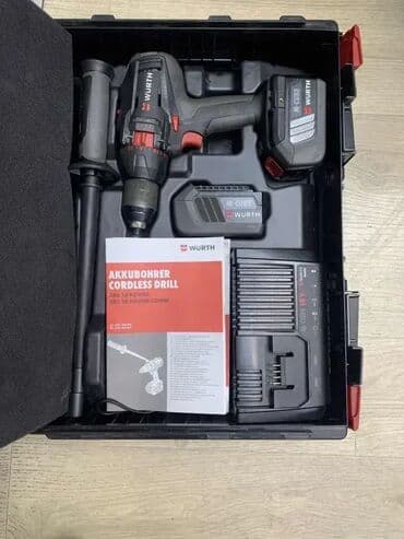 Akumulatorske bušilice: Srafilica Wurth iz Svajcarske, potpuno ispravna, vrlo malo koriscena na lalafo.rs — 1 Akumulatorske bušilice: Srafilica Wurth iz Svajcarske, potpuno ispravna, vrlo malo koriscena — 1