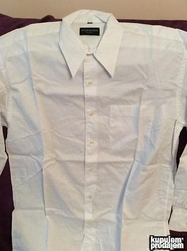 Original YSL kosulja L 100% cotton Bela boja Ramena 49cm duzina 80cm na lalafo.rs — 1 Original YSL kosulja L 100% cotton Bela boja Ramena 49cm duzina 80cm — 1