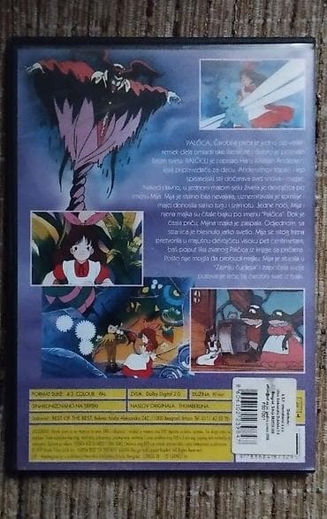 Na prodaju: Palčica – Čarobna priča crtani film (Thumbelina, 1994.) at lalafo.rs — 2 Na prodaju: Palčica – Čarobna priča crtani film (Thumbelina, 1994.) — 2