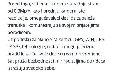 MOYE JOY 4G – pametni sat za decu NOVO! saljem nakon uplate ili licno na lalafo.rs — 10 MOYE JOY 4G – pametni sat za decu NOVO! saljem nakon uplate ili licno — 10