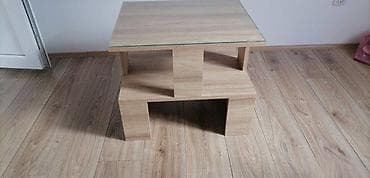 Furniture: Klub sto 42 Materijal: Univer debljine 18mm u Barley Blackwood dekoru at lalafo.rs — 1 Furniture: Klub sto 42 Materijal: Univer debljine 18mm u Barley Blackwood dekoru — 1