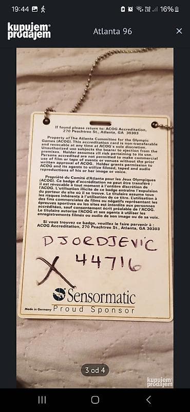 Antiques: Atlanta kosarka 96. Ne postoji br 2 at lalafo.rs — 3 Antiques: Atlanta kosarka 96. Ne postoji br 2 — 3