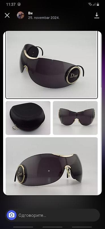 Naočare za sunce, Christian Dior, bоја - Crna na lalafo.rs Naočare za sunce, Christian Dior, bоја - Crna