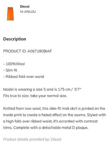 Women's Clothing: DIESEL vunena suknja M-arilou plave boje. 100% vuna. Odgovara za S at lalafo.rs — 2 Women's Clothing: DIESEL vunena suknja M-arilou plave boje. 100% vuna. Odgovara za S — 2