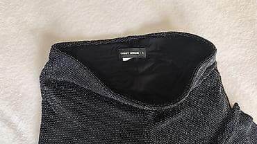 Svetlucave pantalone – veličina S/M. - Boja: tamno siva/ crna sa at lalafo.rs — 7 Svetlucave pantalone – veličina S/M. - Boja: tamno siva/ crna sa — 7