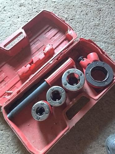 Tool Accessories & Attachments: Set za narezivanje navoja za cevi – u koferu - Ručni narezivač navoja at lalafo.rs — 3 Tool Accessories & Attachments: Set za narezivanje navoja za cevi – u koferu - Ručni narezivač navoja — 3