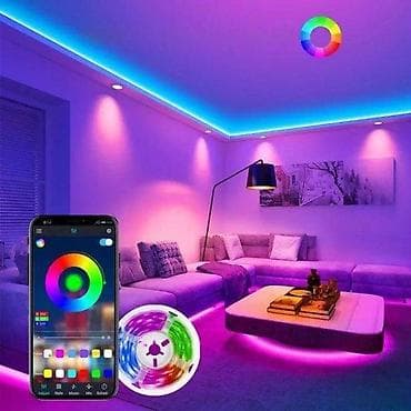 SET RGB LED traka 10m 5050 12v 220V. AKCIJA PROLEĆNA 11% DO na lalafo.rs — 4 SET RGB LED traka 10m 5050 12v 220V. AKCIJA PROLEĆNA 11% DO — 4