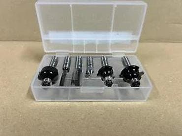 Milling Cutters: Set glodala za ručni glodalicu – 6 delova u plastičnoj kutiji Sadržaj at lalafo.rs — 6 Milling Cutters: Set glodala za ručni glodalicu – 6 delova u plastičnoj kutiji Sadržaj — 6