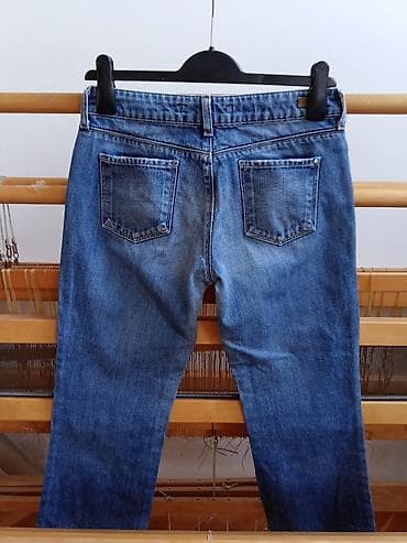 SUPER MODERNE kapri farmerke MAVI, 100% pamuk, nema označene veličine na lalafo.rs — 8 SUPER MODERNE kapri farmerke MAVI, 100% pamuk, nema označene veličine — 8