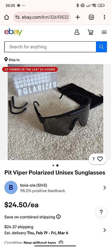 Pit Viper Polarized unisex naočare za sunce - Model sa jednom širokom na lalafo.rs — 2 Pit Viper Polarized unisex naočare za sunce - Model sa jednom širokom — 2