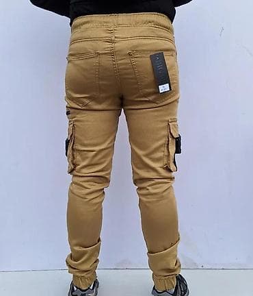 pantalone gina benotti: Muške cargo pantalone – bež/karamel boja - Kroj: slim/skinny nogavice na lalafo.rs — 1 pantalone gina benotti: Muške cargo pantalone – bež/karamel boja - Kroj: slim/skinny nogavice — 1