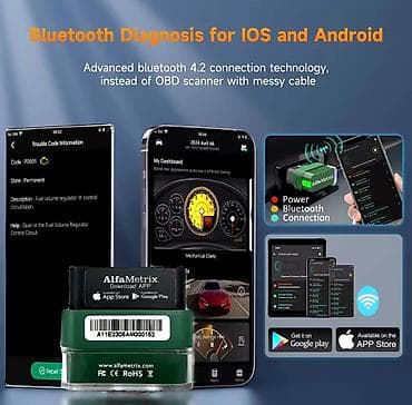 Transport: Novo - AlfaMetrix Bluetooth OBD2 skener Novo - AlfaMetrix Bluetooth at lalafo.rs — 5 Transport: Novo - AlfaMetrix Bluetooth OBD2 skener Novo - AlfaMetrix Bluetooth — 5