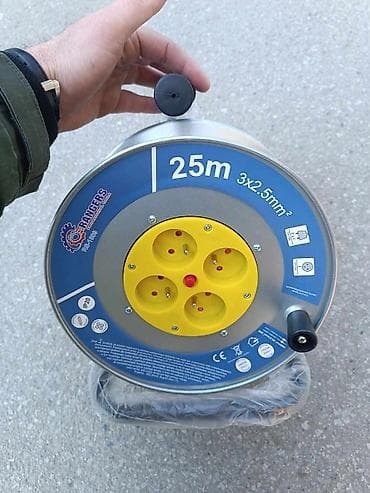Motalica,produžni kabel od 25m DISTRIBUTOR DUŽINA KABLA: 25m na lalafo.rs — 5 Motalica,produžni kabel od 25m DISTRIBUTOR DUŽINA KABLA: 25m — 5