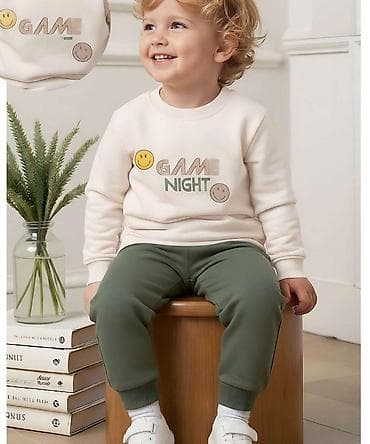 Dečiji komplet trenerke “Game Night” - Dvodeleni komplet za mališane na lalafo.rs Dečiji komplet trenerke “Game Night” - Dvodeleni komplet za mališane