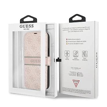 Maska Guess Stripe Bk Pu za iPhone 13 Pro 6.1 roze (GUBKP13L4GDPI). Uz na lalafo.rs — 7 Maska Guess Stripe Bk Pu za iPhone 13 Pro 6.1 roze (GUBKP13L4GDPI). Uz — 7