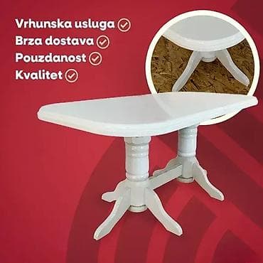 🍽️ Trpezarijski sto i stolice 3 – Klasična elegancija za vaš dom! 🍽️ na lalafo.rs 🍽️ Trpezarijski sto i stolice 3 – Klasična elegancija za vaš dom! 🍽️